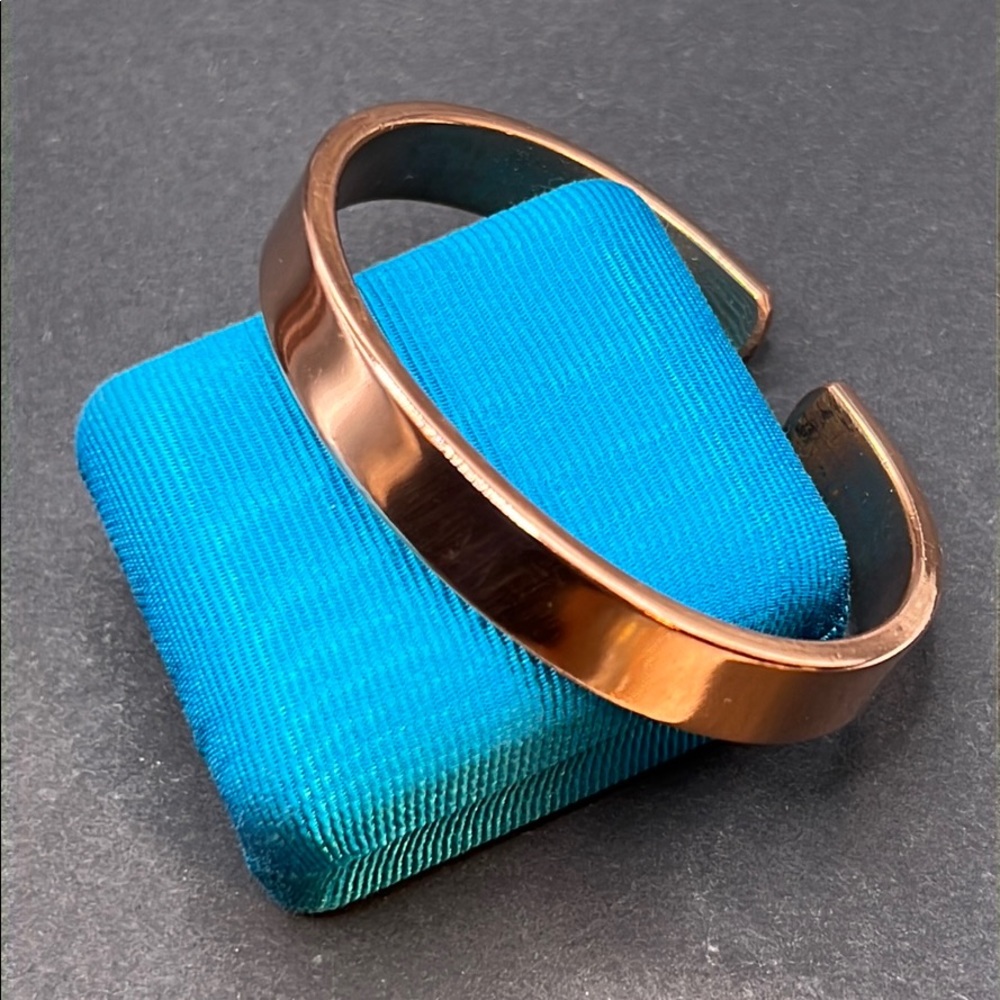 Vintage polished copper bracelet